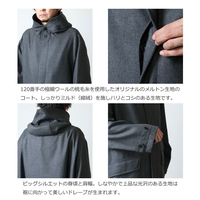 KAPTAIN SUNSHINE (キャプテンサンシャイン) Hoody Field Coat 