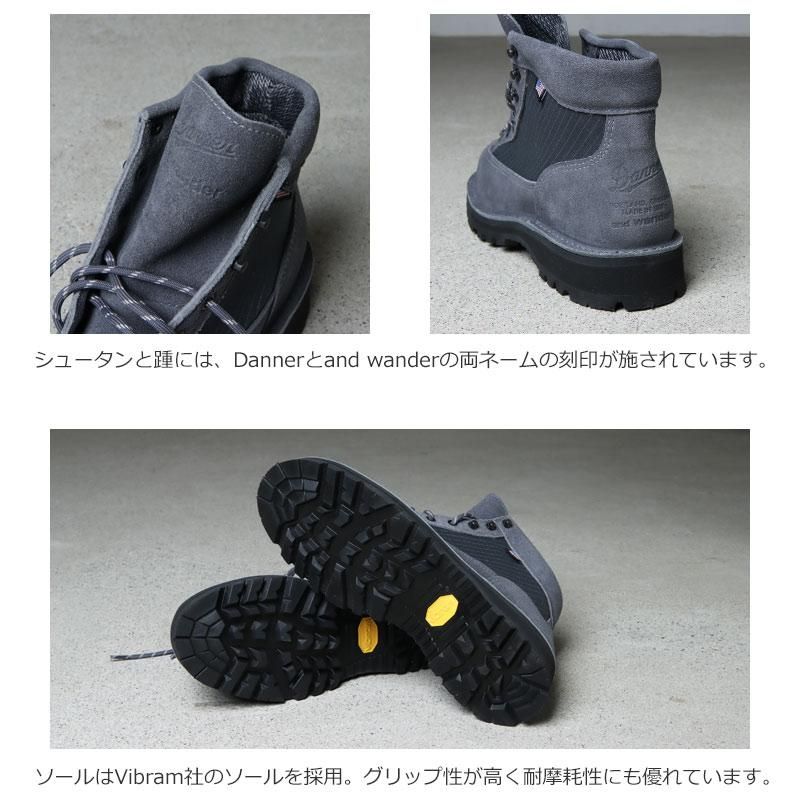 and wander (アンドワンダー) DANNER LIGHT for and wander and wander (アンドワンダー) DANNER LIGHT for and wander