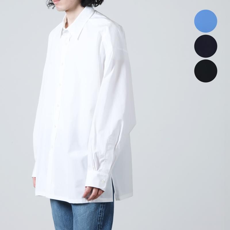 Graphpaper (グラフペーパー) High Count Regular Collar Shirt / ハイ