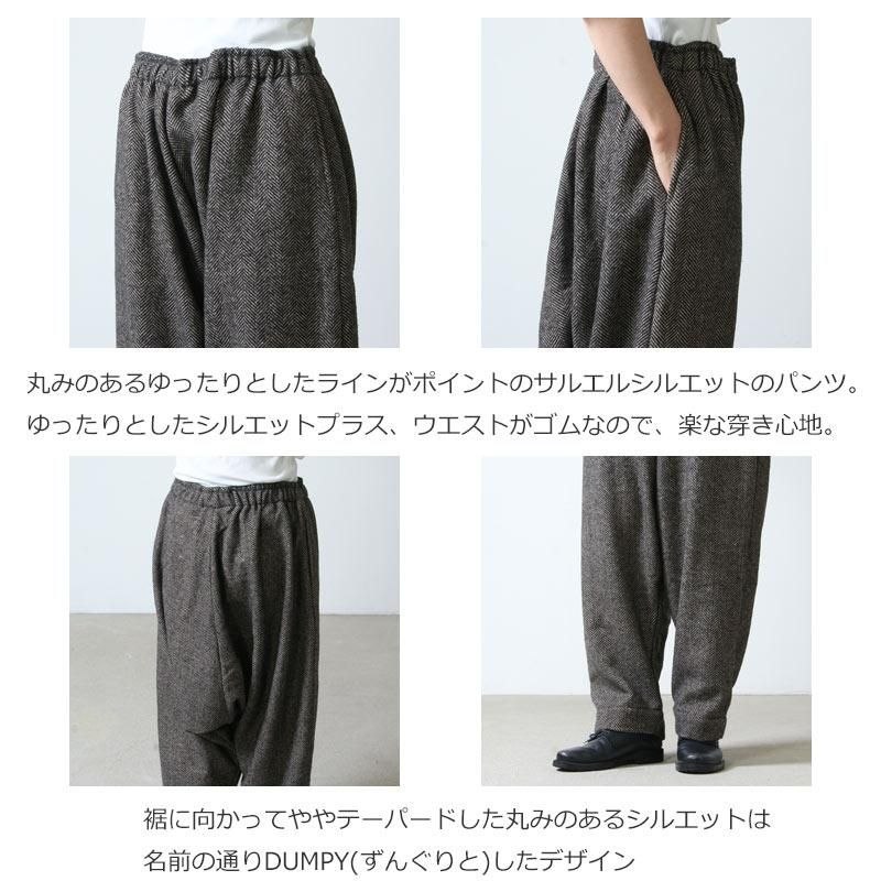 jujudhau (ズーズーダウ) DUMPY LONG PANTS / ダンピーロングパンツ