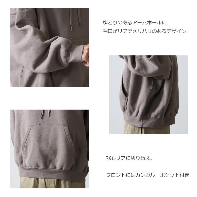 REMI RELIEF (レミレリーフ) 起毛裏毛パーカ REMI RELIEF (レミレリーフ) 起毛裏毛パーカ