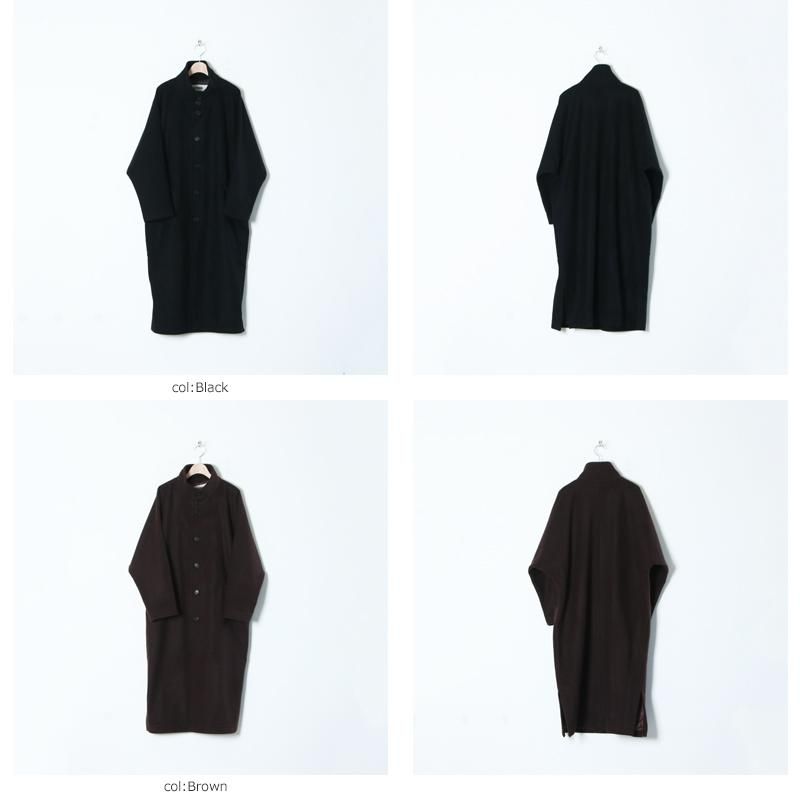 BASISBROEK｜オーバーサイズ 中綿 ロング コート “APPLE” bj-83