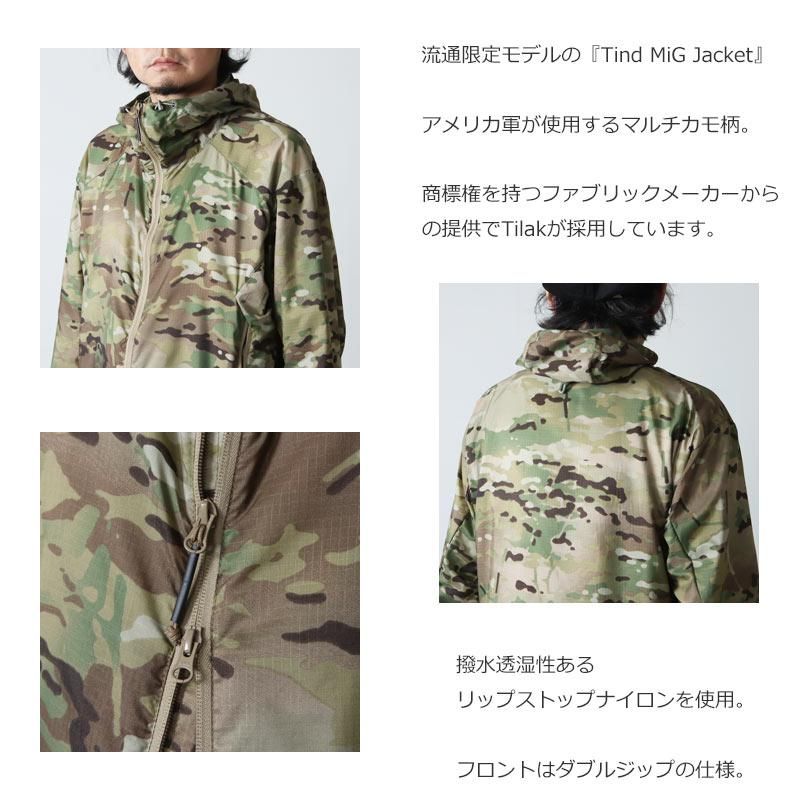 tilak (ティラック) Tind MiG Jacket(MultiCam) / ティンド ミグ