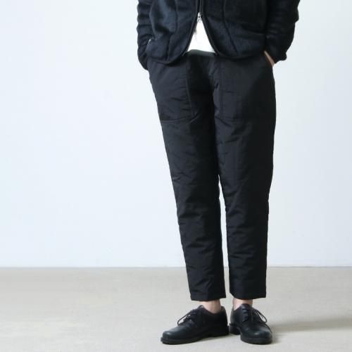 evameva (エヴァムエヴァ) press wool pants / プレスウールパンツ