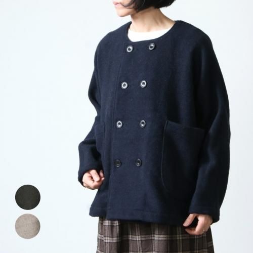 evameva (エヴァムエヴァ) silk alpaca V neck PO / シルク evameva (エヴァムエヴァ) silk alpaca V neck PO / シルク