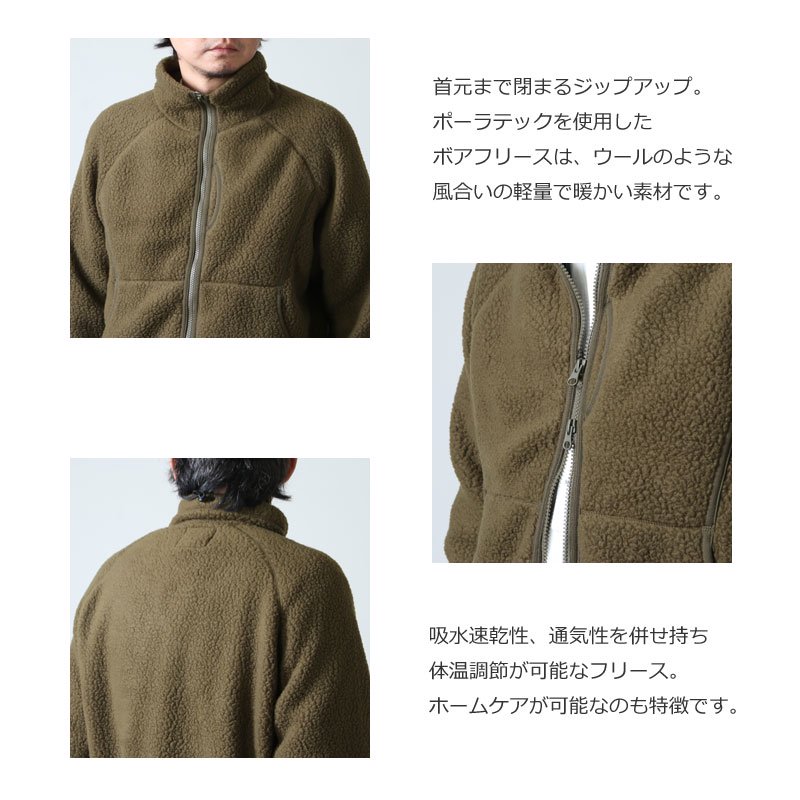 snow peak (スノーピーク) Thermal Boa Fleece Jacket / サーマルボアフリースジャケット