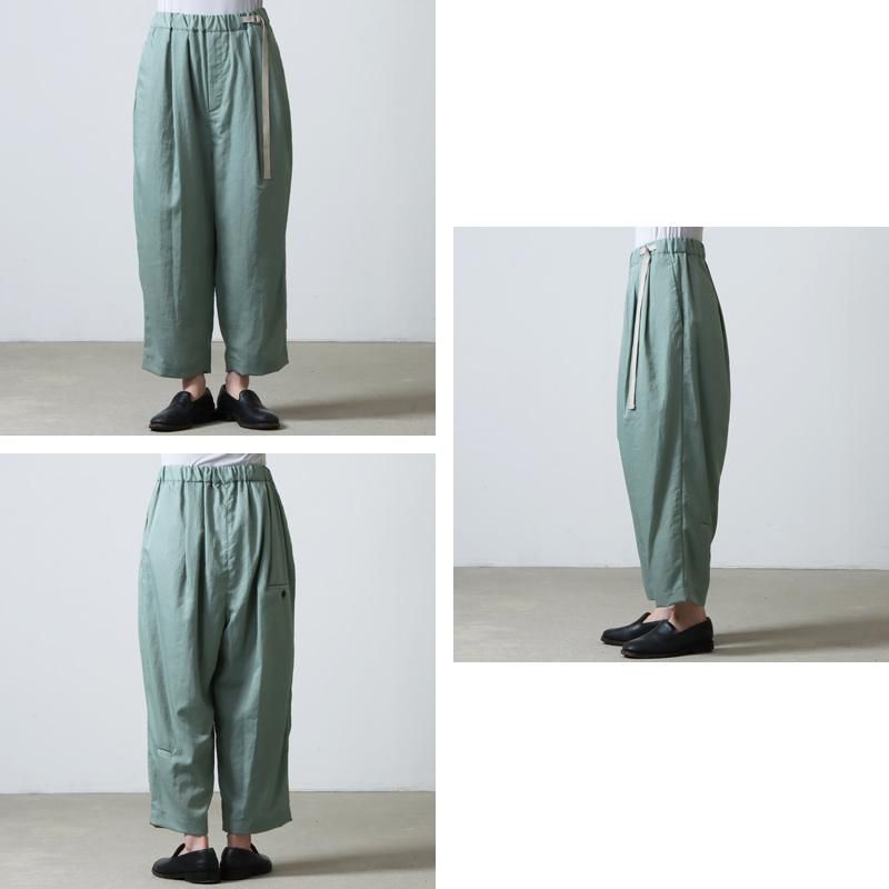 Dulcamara (ドゥルカマラ) ヴィンテージナイロンタックワイドPT Dulcamara (ドゥルカマラ) ヴィンテージナイロンタックワイドPT