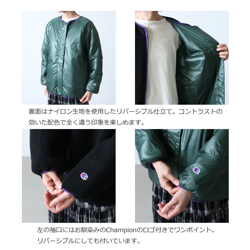 Champion (チャンピオン) REVERSIBLE FLEECE JACKET / リバーシブル