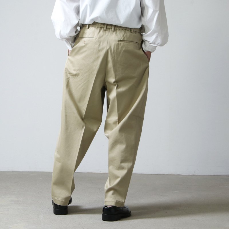 マーカウェア CLASSIC FIT TROUSER 2020ss チェスナット-