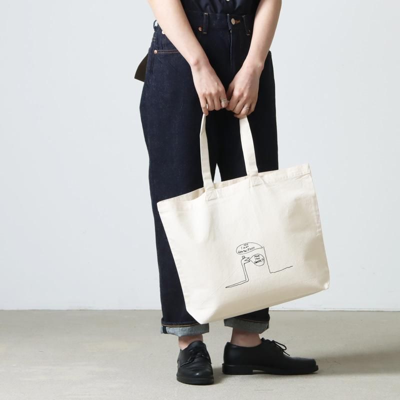 YAECA (ヤエカ) PRINT BAG dental floss / プリントバッグ