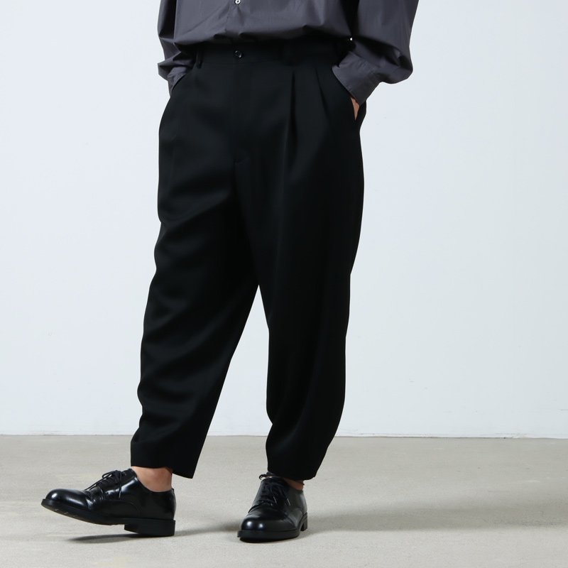 Graphpaper (グラフペーパー) Wool Doeskin Tapered Trousers 