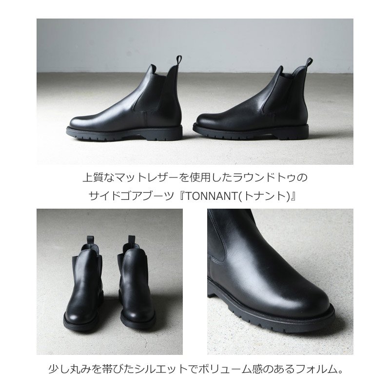 KLEMAN (クレマン) TONNANT / サイドゴアブーツ#MEN