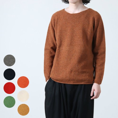 NOR'EASTERLY (ノア イースターリー) L/S WIDE NECK / ロングスリーブ ワイドネックセーター