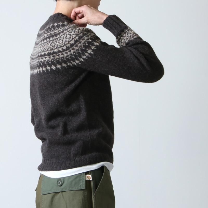 NOR'EASTERLY (ノア イースターリー) L/S 2TONE NORDIC / ワイド