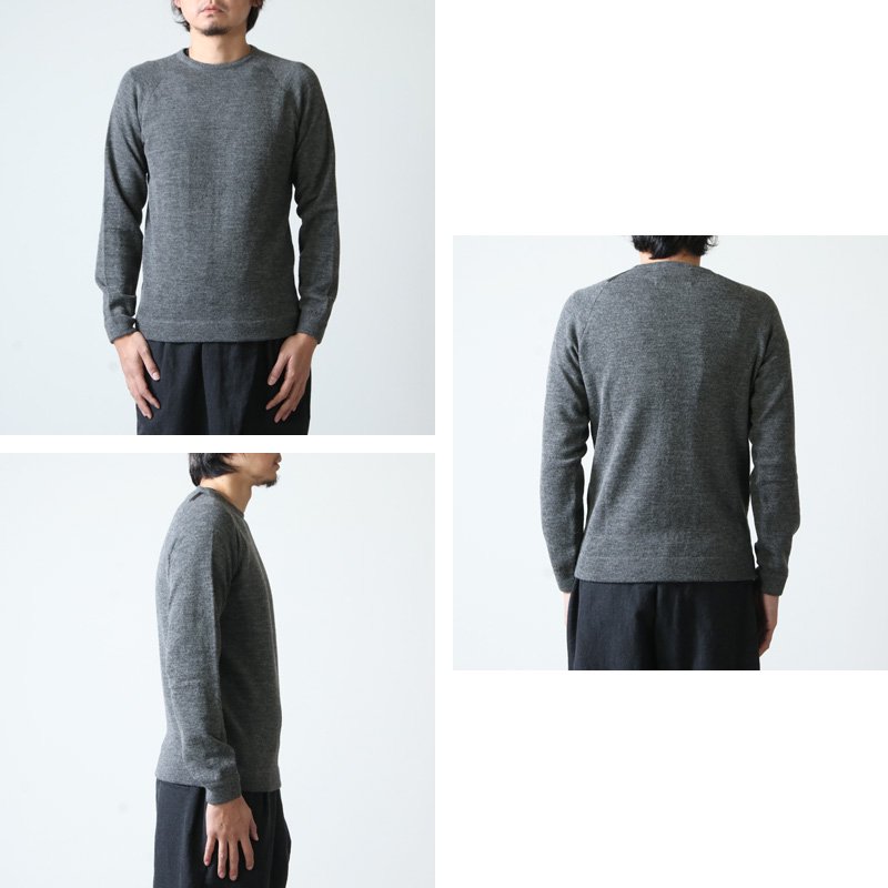 snow peak (スノーピーク) Raglan Crew Neck Knit Sweater / ラグラン