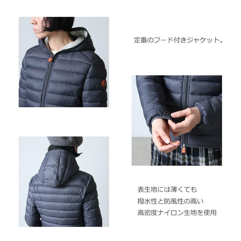 SAVE THE DUCK (セイブザダック) ICONS QUILTED JACKET D3362W GIGAY