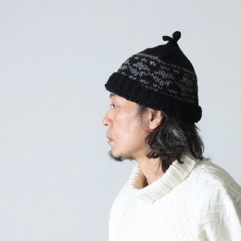 DECHO (デコー) HAND KNIT CAP / ハンドニットキャップ