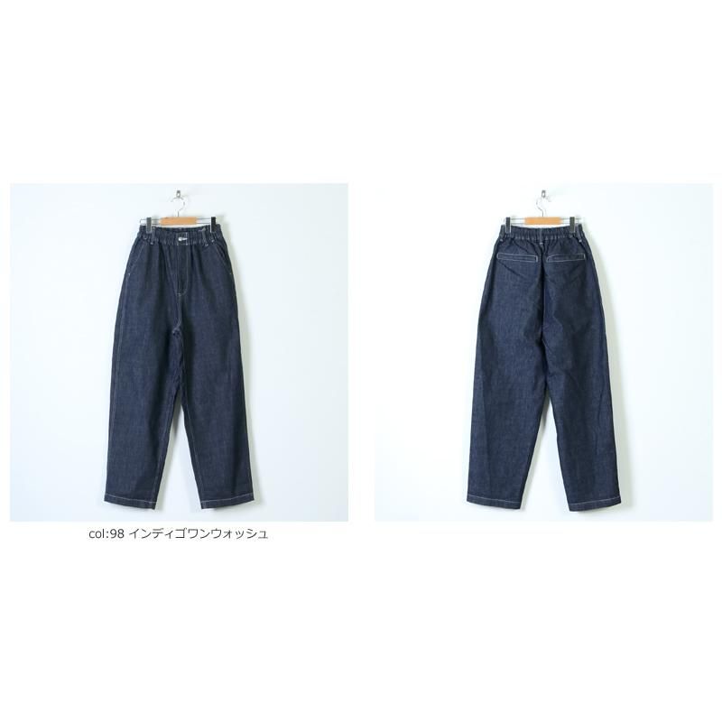 HARVESTY (ハーベスティ) ルーズトラウザー 10oz ノンフェイドデニム