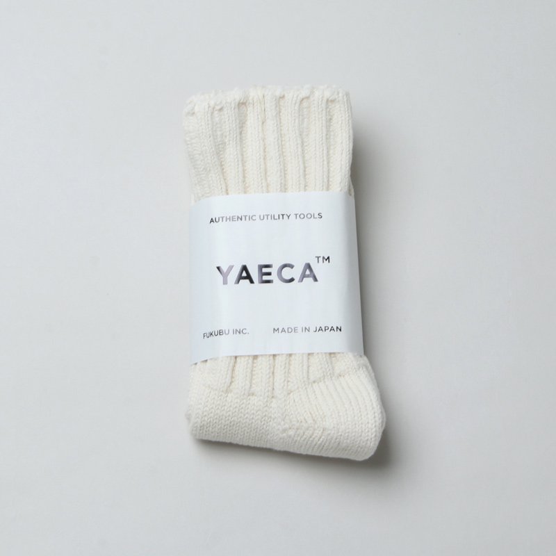 YAECA (ヤエカ) SOCKS NATURAL SMALL / ソックスナチュラルスモール