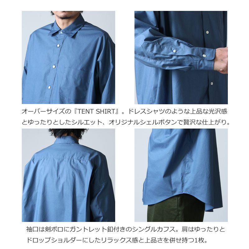 MARKAWARE (マーカウェア) TENT SHIRT / テントシャツ