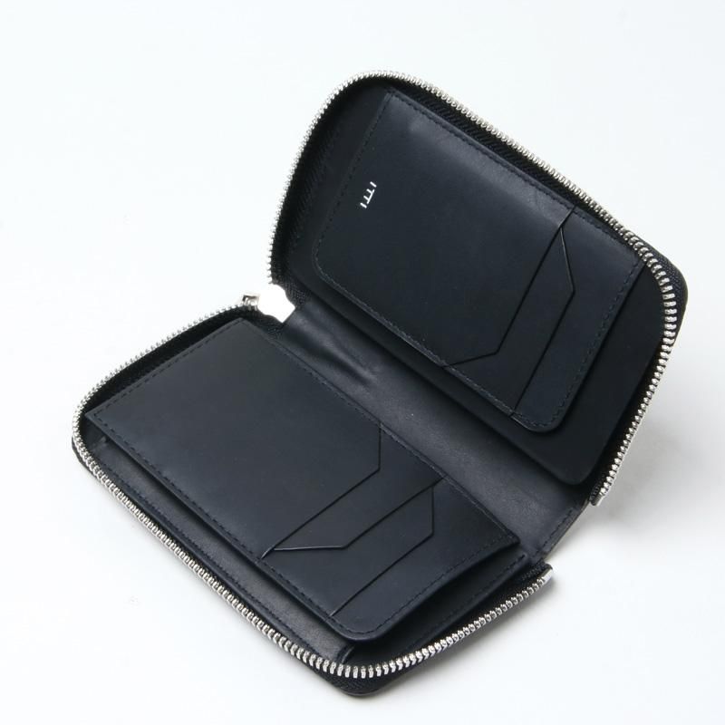 小物 ITTI CRISTY SMART MID WLT .5 / CARNO CRISTY SMART MID WLT.5｜日本製コードバン財布｜CARNO｜深黒の