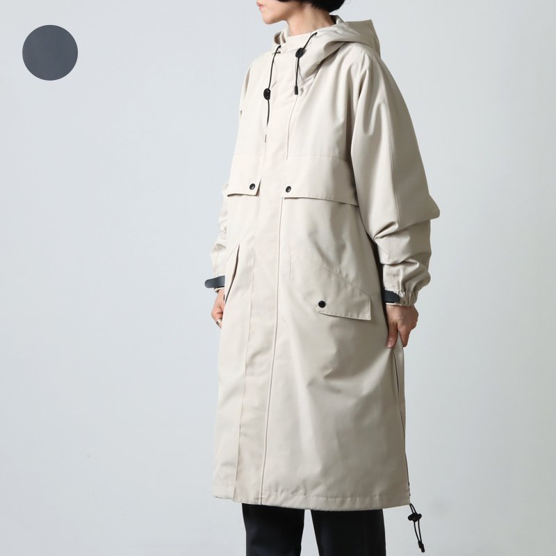 08sircus (ゼロエイトサーカス) High count weather hoodie coat