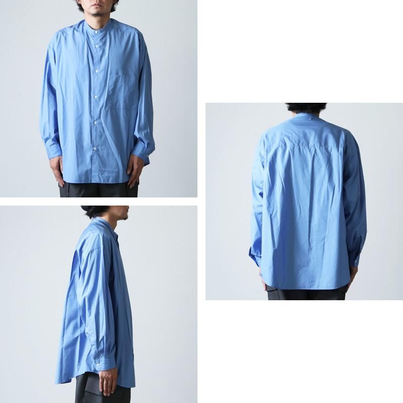 Graphpaper (グラフペーパー) Linen Cupro L/S Oversized Band