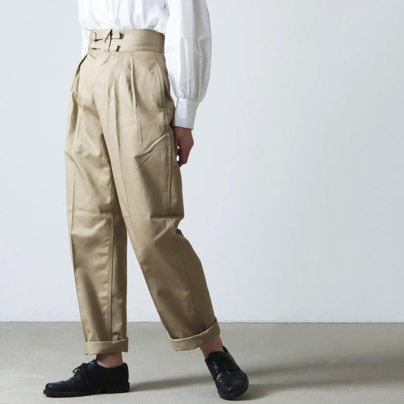 LENO (リノ) DOUBLE BELTED GURKHA TROUSERS / ダブルベルテッドグルカトラウザース