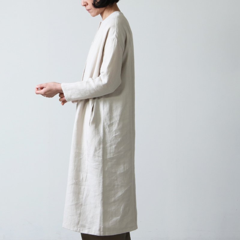 evameva (エヴァムエヴァ) raising linen onepiece / レイジングリネン