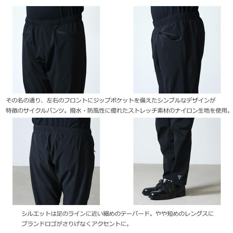 South2 West8 (サウスツーウエストエイト) 2P Cycle Pant - N/Pu Taffeta / 2Pサイクルパンツ