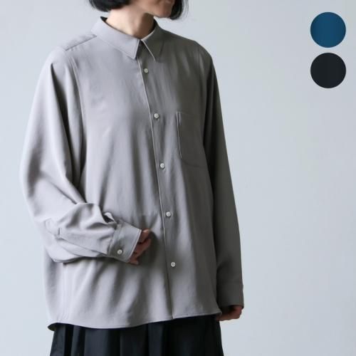 LENO (リノ) BAND COLLAR SHIRT / バンドカラーシャツ