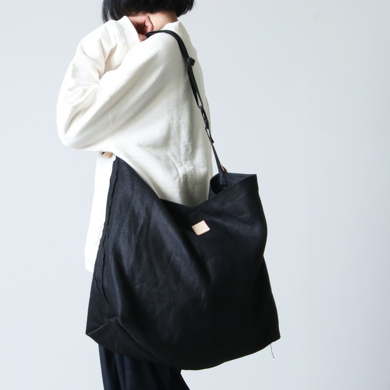 Nine Tailor (ナインテイラー) Linen Canvas Bag / リネンキャンバスバッグ