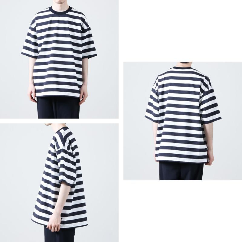 DAIWA PIER39 (ダイワピア39) TECH DRAWSTRING BORDER S/S TEE DAIWA PIER39 (ダイワピア39) TECH DRAWSTRING BORDER S/S TEE
