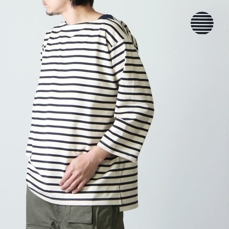 A VONTADE (ア ボンタージ) Boatneck 3/4 Sleeve - Border