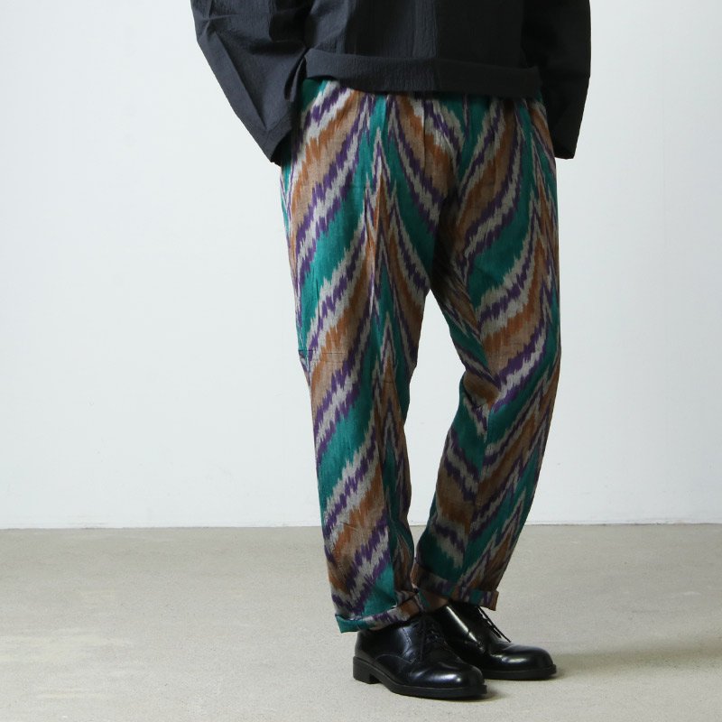 South2 West8 (サウスツーウエストエイト) String Slack Pant - Ikat ...