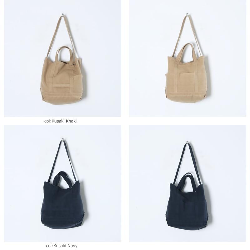 YAECA (ヤエカ) CANVAS DESIGN TOOL BAG BIG / ツールバッグ ビッグ