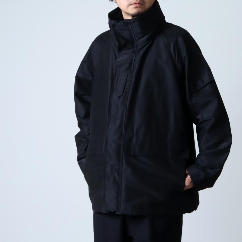 comoli 21ss コットンシルク ジャケット navy サイズ2 - www