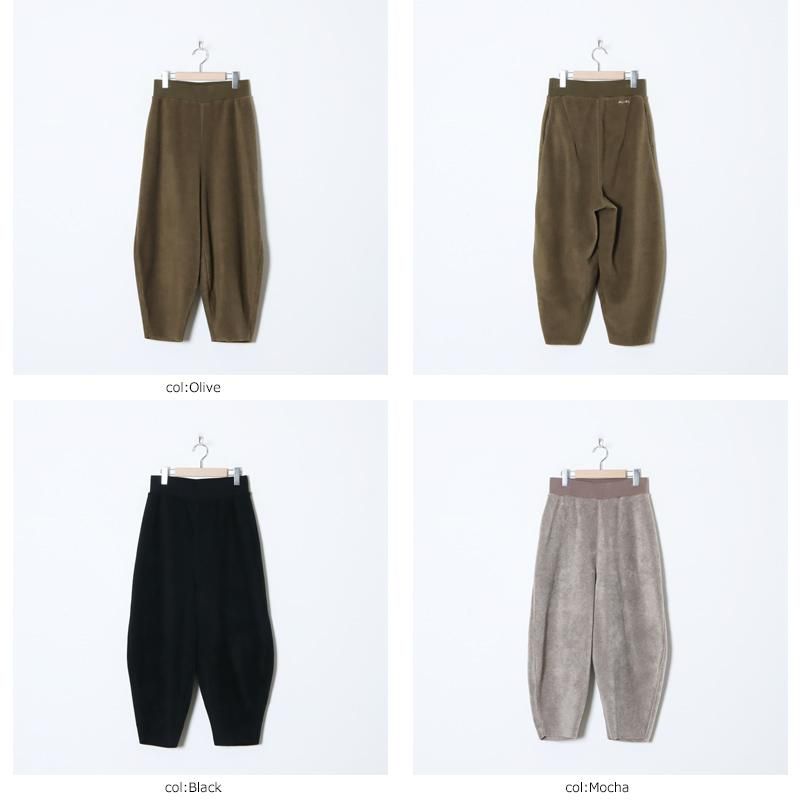 ALWEL (オルウェル) FLEECE PEG PANTS / フリースペグパンツ ALWEL (オルウェル) FLEECE PEG PANTS / フリースペグパンツ