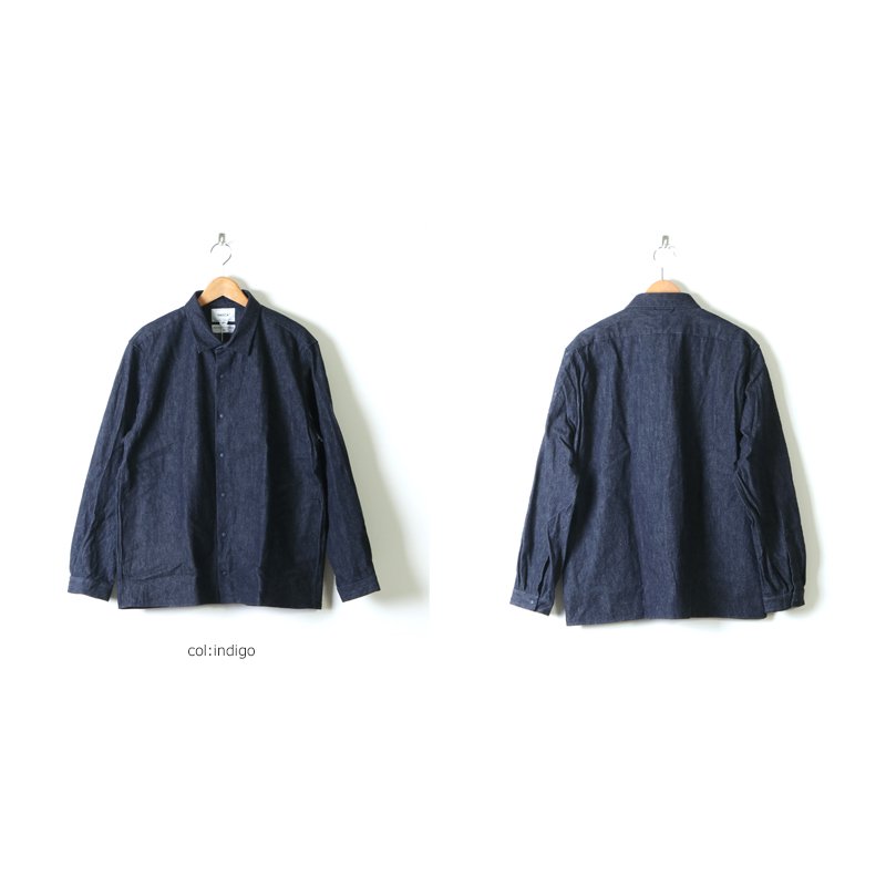 YAECA (ヤエカ) COMFORT SHIRT RELAX SQUARE / コンフォートシャツ リラックス スクエア