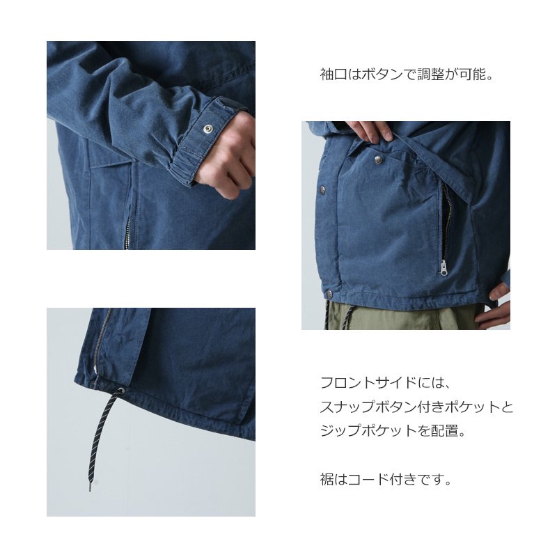 THE NORTH FACE PURPLE LABEL (ザ ノースフェイス パープルレーベル) Indigo Mountain Wind Parka  / インディゴマウンテンウィンドパーカー