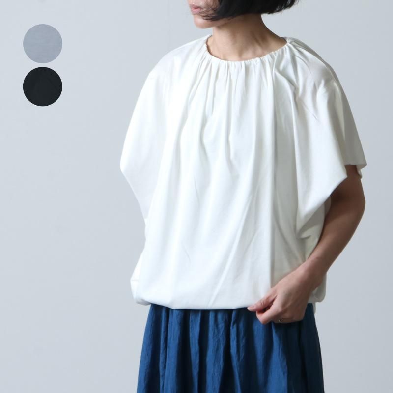 mizuiro ind (ミズイロインド) ギャザーネックサイドタックプル