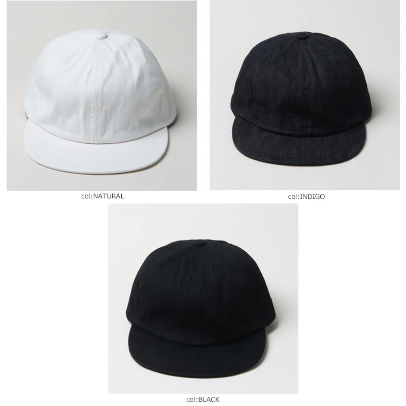 Kaptain Sunshine キャプテンサンシャイン Long Bill 6panel Cap ロングビル6パネルキャップ