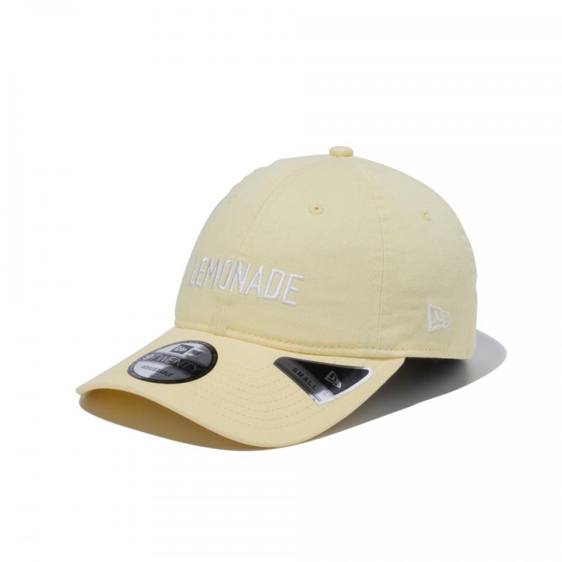 NEW ERA (ニューエラ) 920S WAKA LEMONADE BYEL SWHI / 9TWENTY Small WAKA NOZAWA  野沢和香 レモネード ベイビーイエロー