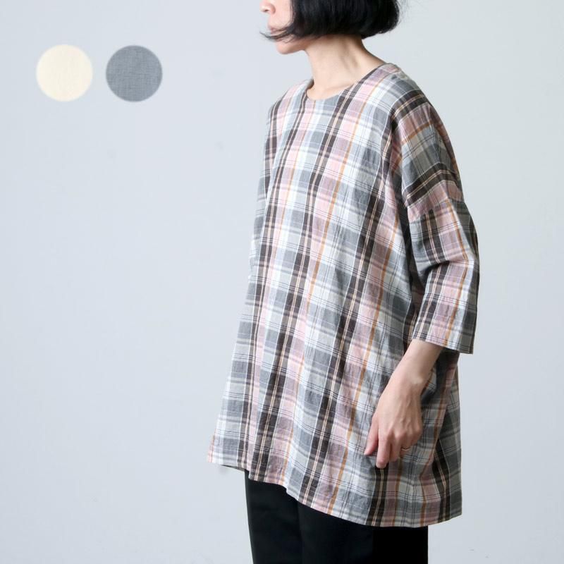 jujudhau (ズーズーダウ) SMALL NECK SHIRTS / スモールネックシャツ