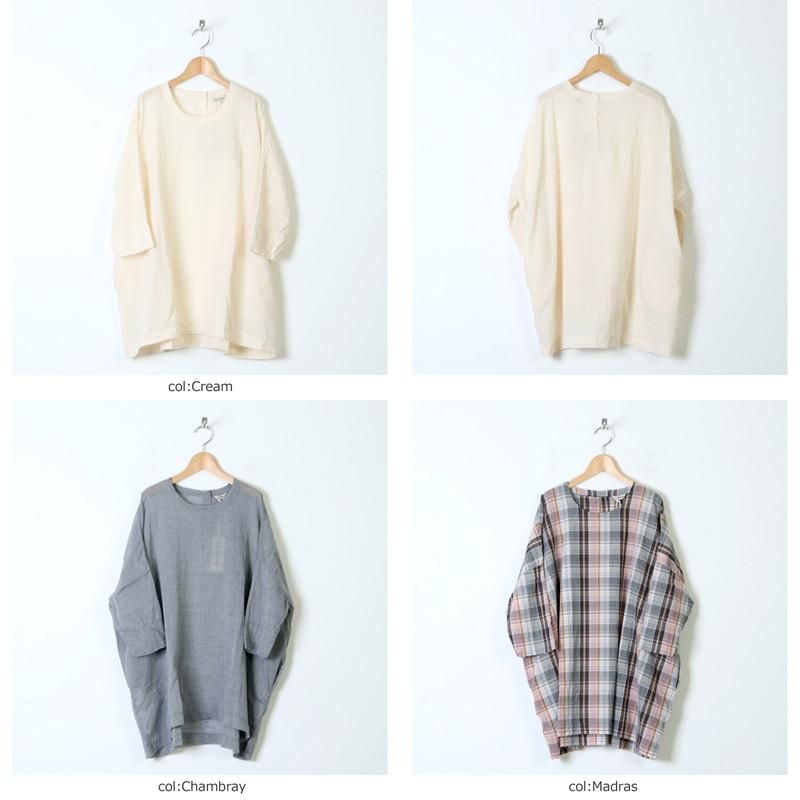 jujudhau (ズーズーダウ) SMALL NECK SHIRTS / スモールネックシャツ