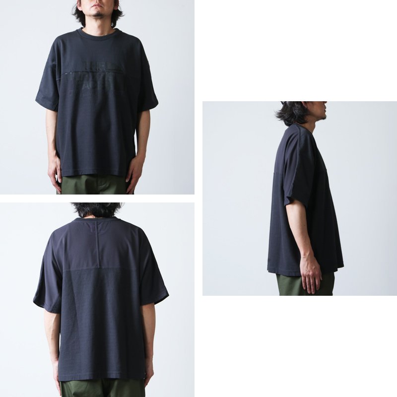 THE NORTH FACE PURPLE LABEL (ザ ノースフェイス パープルレーベル) Combination H/S Logo Tee /  コンビネーションハーフスリーブロゴT