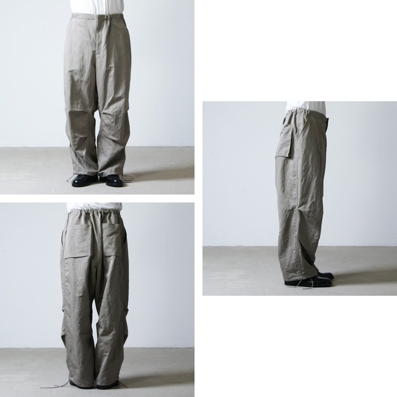 WELLDER (ウェルダー) Wide Over Trousers / ワイドオーバートラウザース