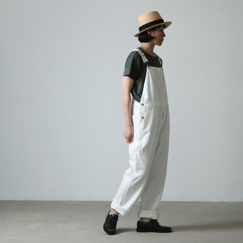 LENO (リノ) OVERALLS WHITE / オーバーオールホワイト