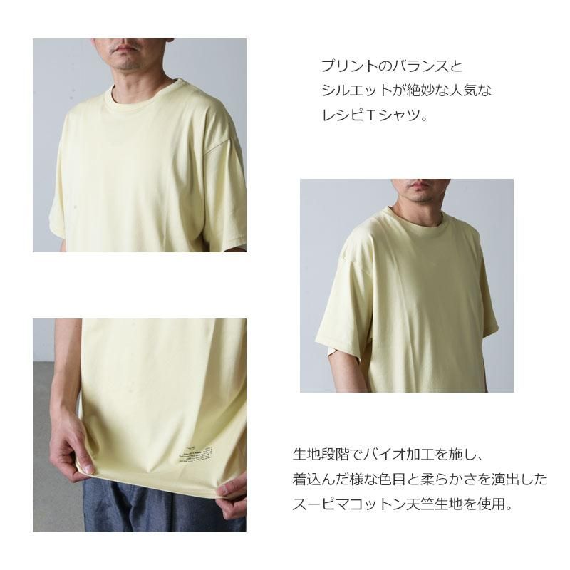 WELLDER (ウェルダー) Crew Neck T-Shirt CHIMI CHURRI / クルー