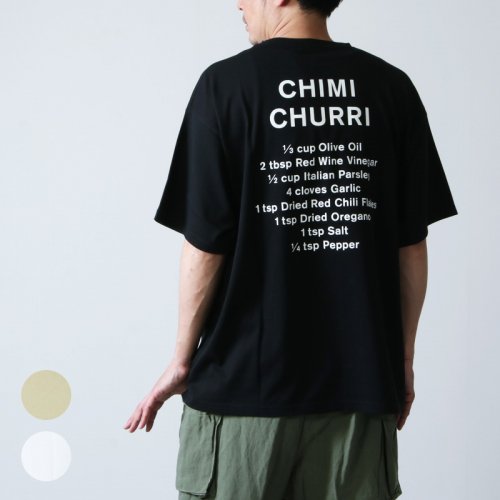 WELLDER (ウェルダー) Crew Neck T-Shirt CHIMI CHURRI / クルーネックTシャツ チミチュリ